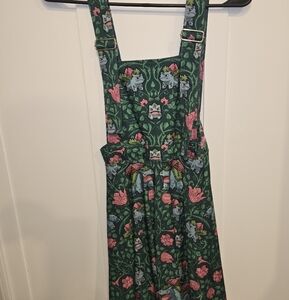 Blackmilk Bulbasaur Apron Dress XS